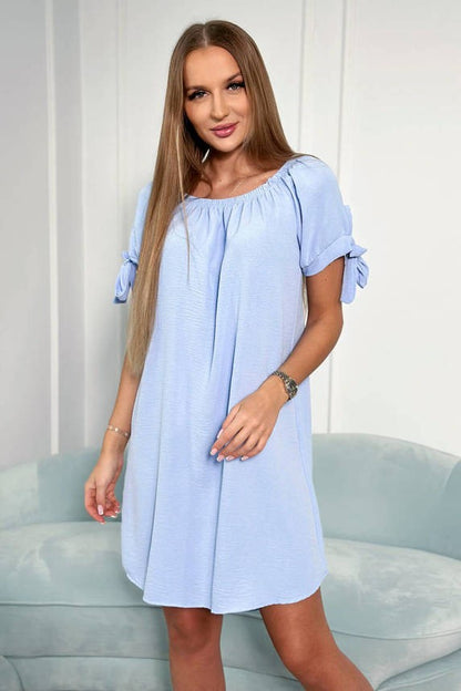 Рокля с къси ръкави 3320