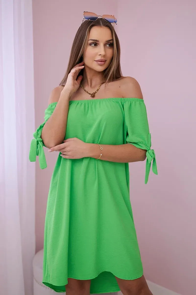 Рокля с къси ръкави 3320