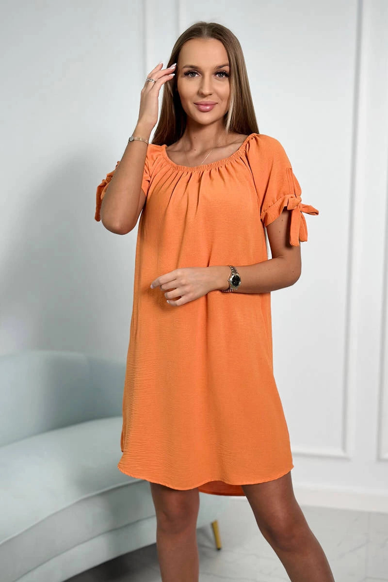 Рокля с къси ръкави 3320