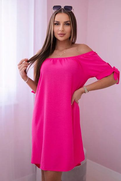 Рокля с къси ръкави 3320