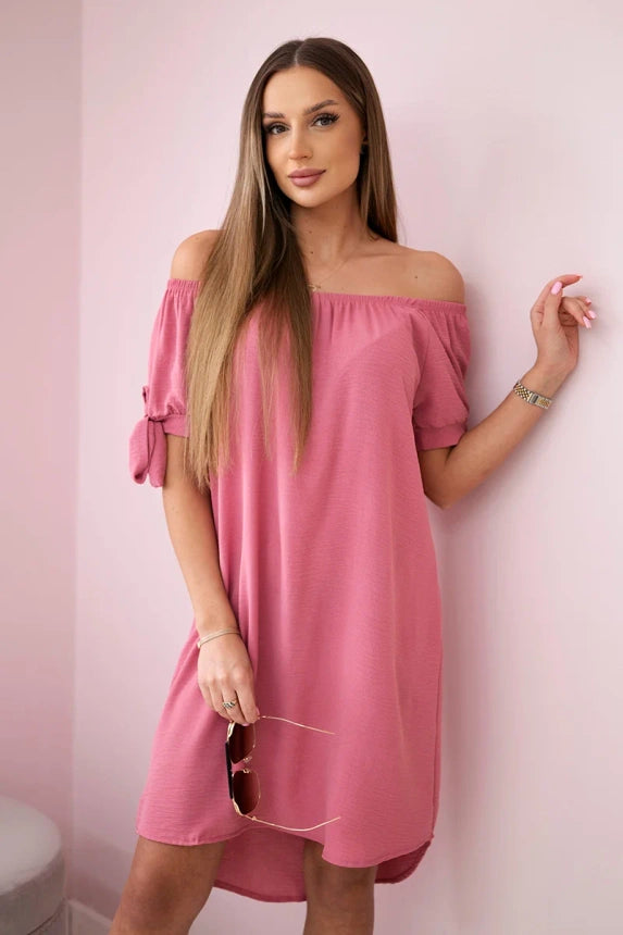 Рокля с къси ръкави 3320