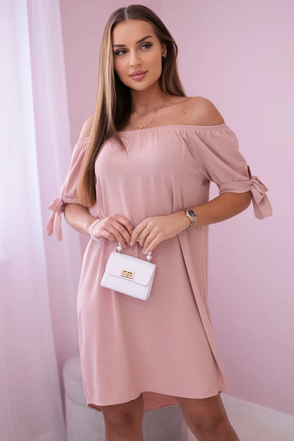 Рокля с къси ръкави 3320