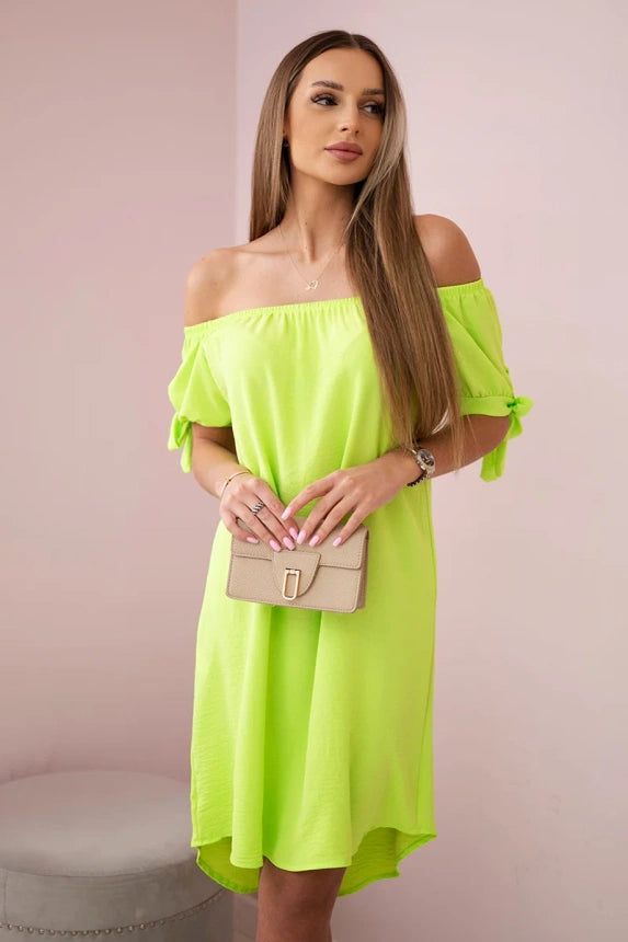 Рокля с къси ръкави 3320