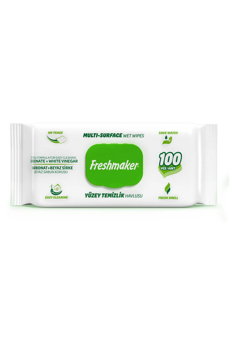 Почистващи мокри кърпички за повърхности