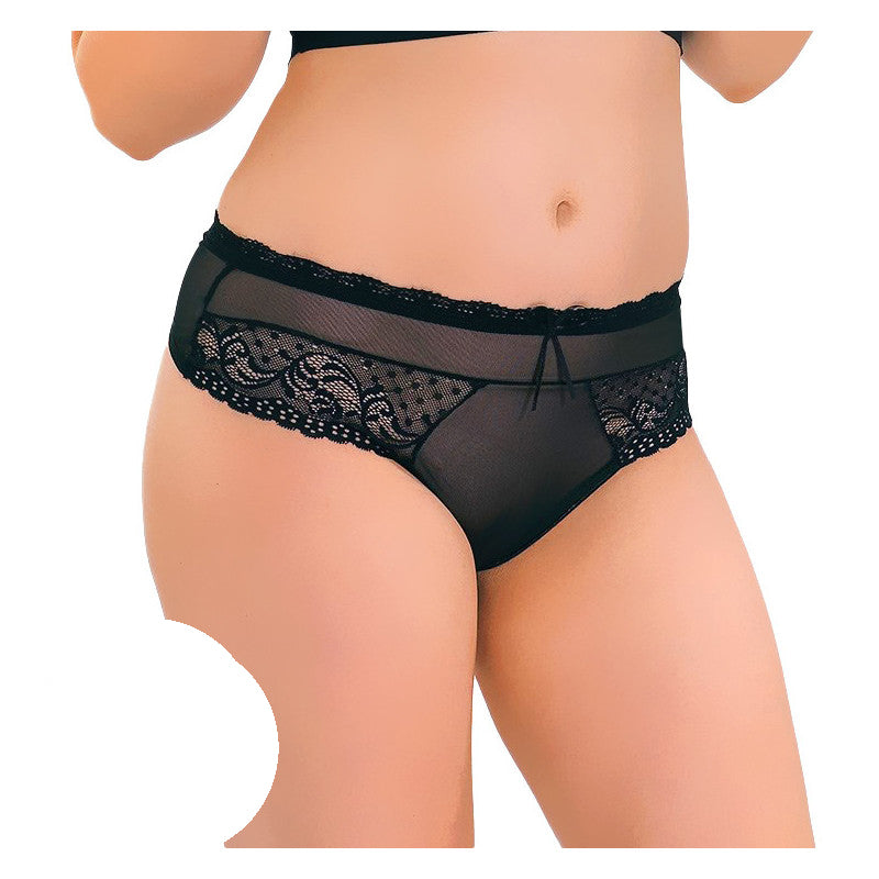 Прашки от тюл и дантела в макси размер 4431