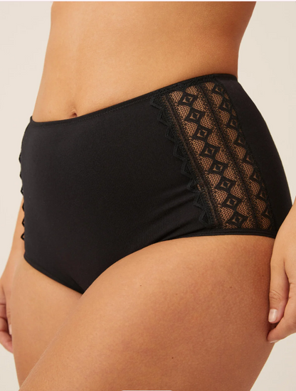 Менструални бикини с висока талия NATURANA 4801