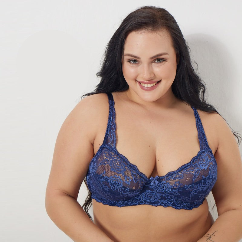 Сутиен с еластична дантела и минимизиращ ефект GO-5030