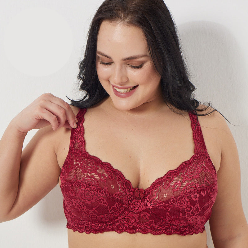 Сутиен с еластична дантела и минимизиращ ефект GO-5030