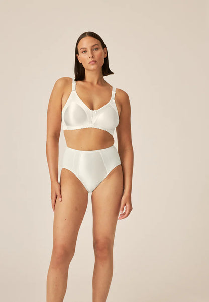 Сутиен с меки чаши без банели NATURANA 5063 - екрю