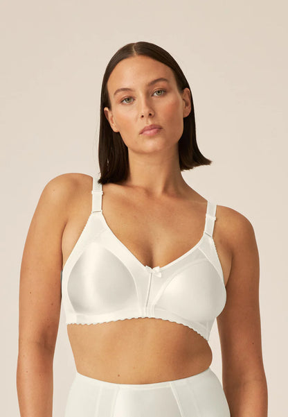 Сутиен с меки чаши без банели NATURANA 5063 - екрю