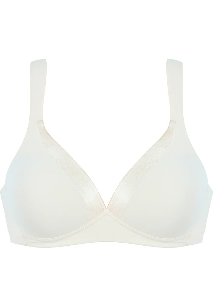 Сутиен с оформени чаши без банели NATURANA 5119 - екрю