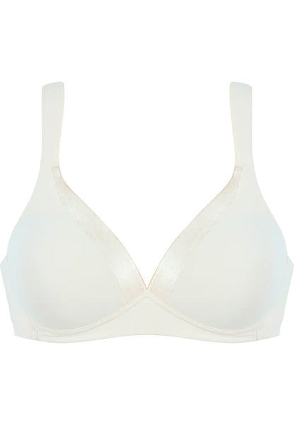 Сутиен с оформени чаши без банели NATURANA 5119 - екрю