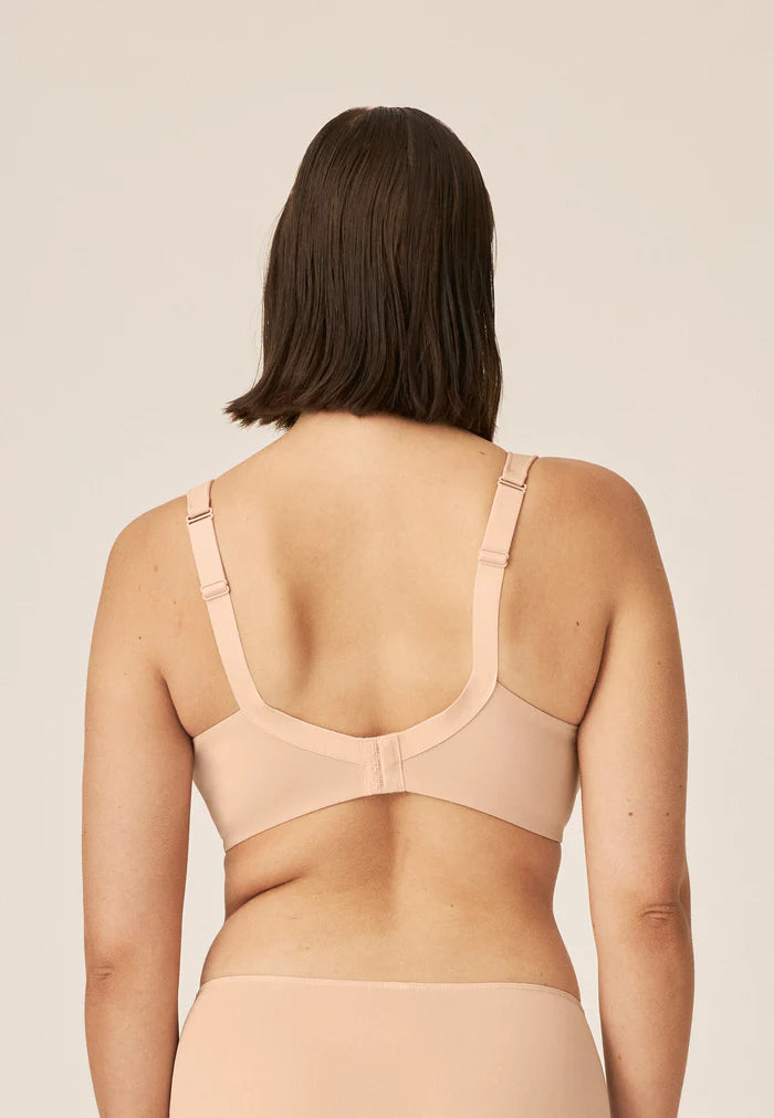 Сутиен с оформени чаши без банели NATURANA 5119 - телесен