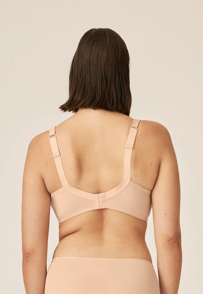 Сутиен с оформени чаши без банели NATURANA 5119 - телесен