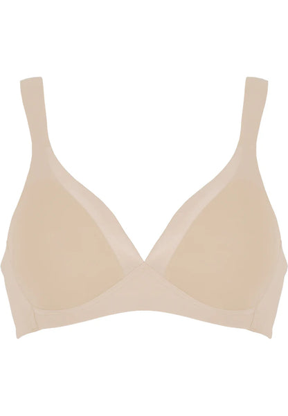 Сутиен с оформени чаши без банели NATURANA 5119 - телесен