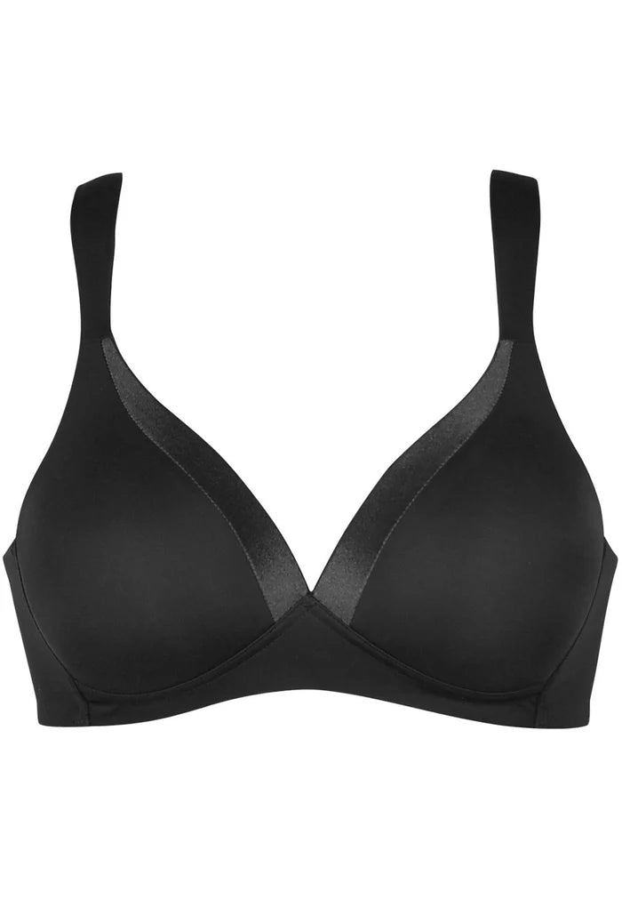 Сутиен с оформени чаши без банели NATURANA 5119 - черно