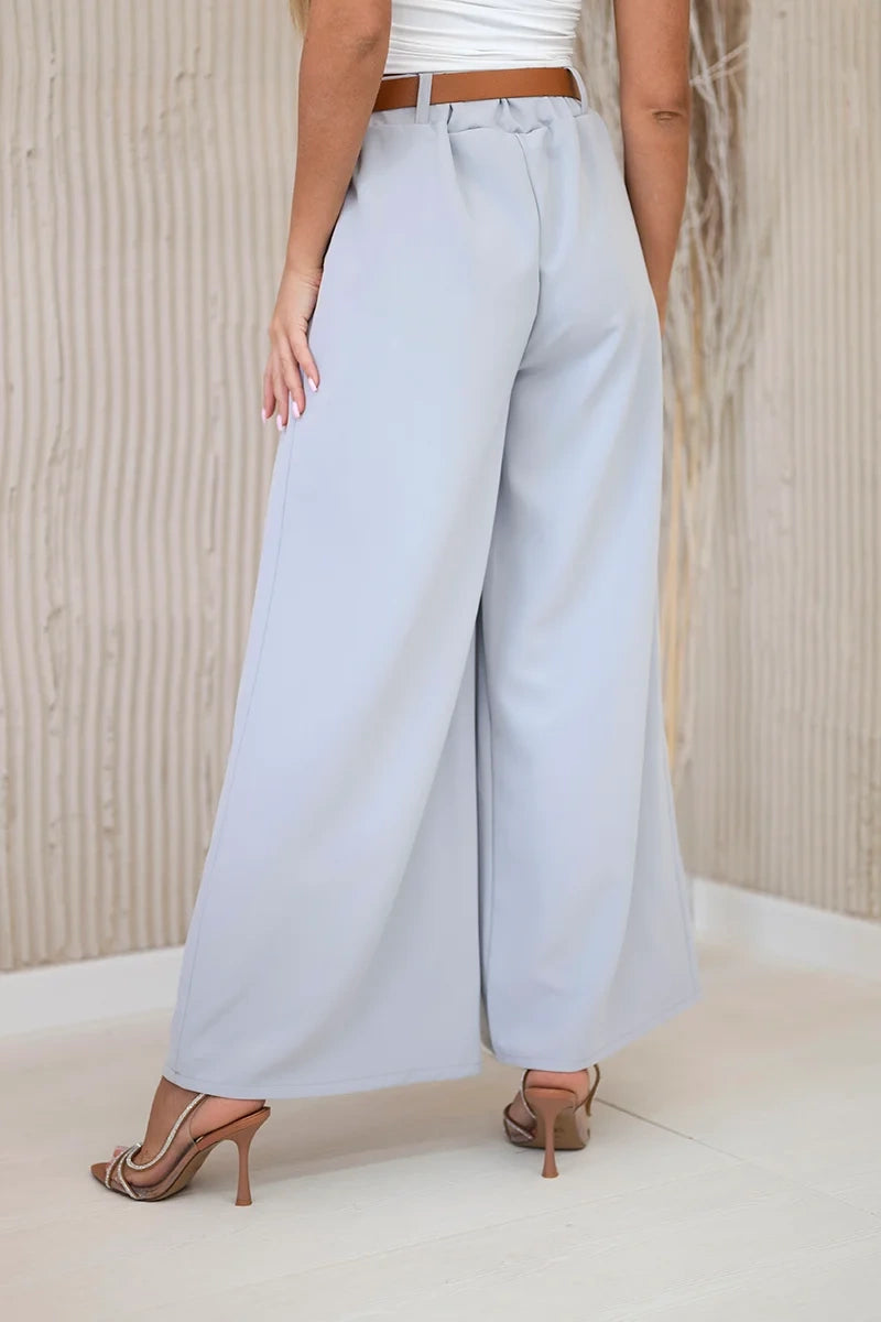 Широк панталон с колан ART52159