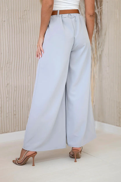 Широк панталон с колан ART52159