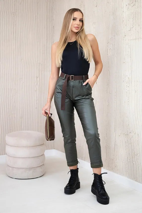 Восъчен панталон с колан ART52293-1