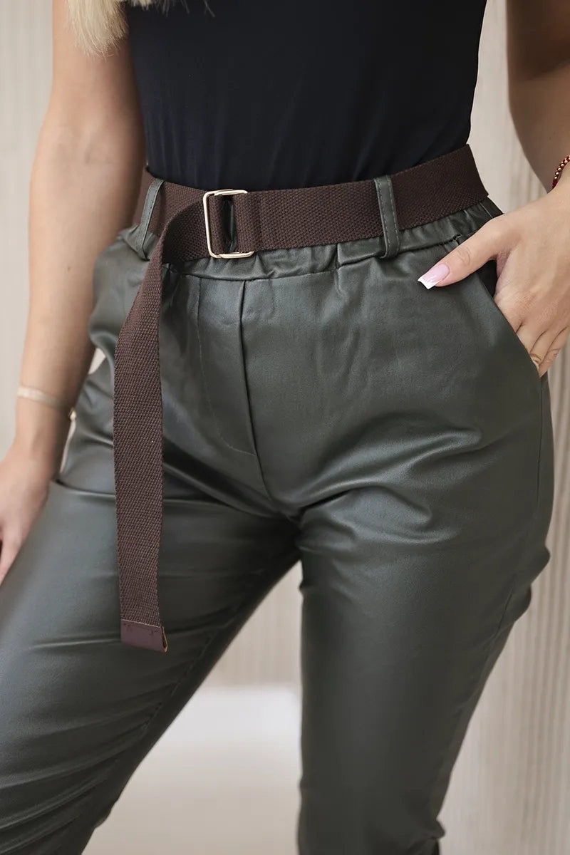 Восъчен панталон с колан ART52293-1