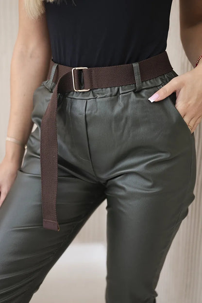 Восъчен панталон с колан ART52293-1