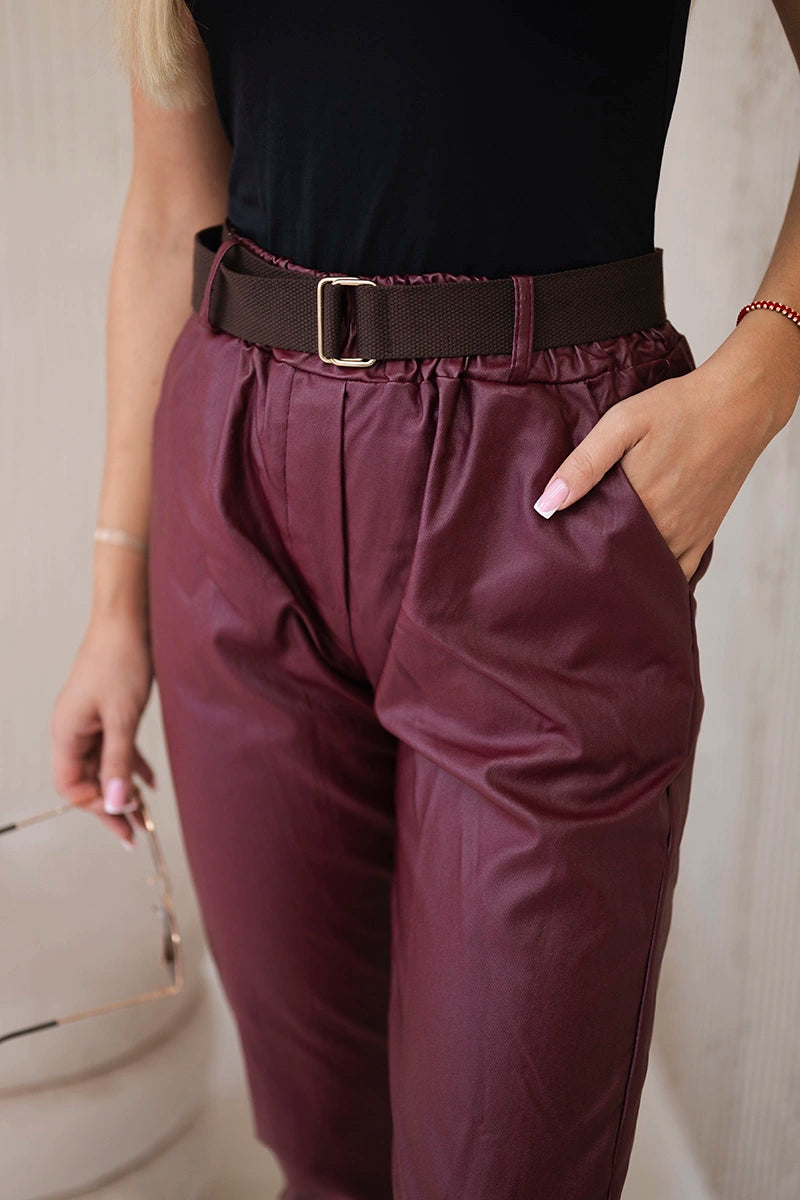 Восъчен панталон с колан ART52293-1