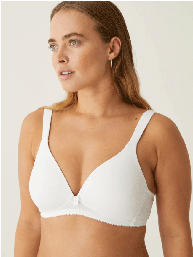 Сутиен с оформена чаша без банели NATURANA 5266