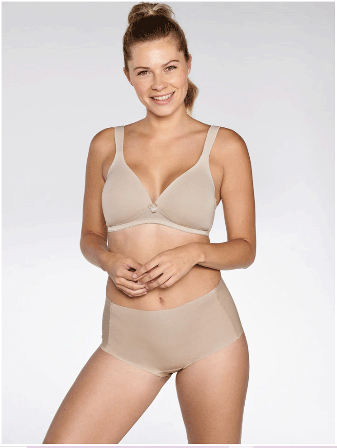 Сутиен с оформена чаша без банели NATURANA 5266