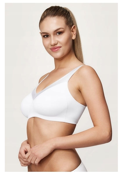 Сутиен с меки чаши без банели NATURANA 5327