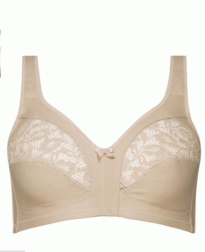 Памучен сутиен с мека чаша без банели NATURANA 5346