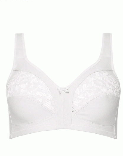 Памучен сутиен с мека чаша без банели NATURANA 5346