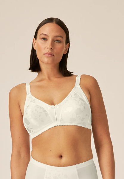 Сутиен с меки чаши без банели NATURANA 5363 - екрю