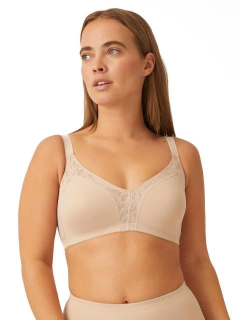 Сутиен с меки чаши без банели NATURANA 5390