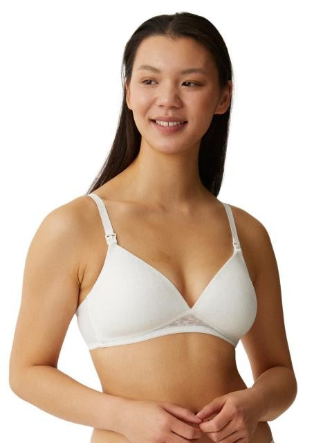 Сутиен за кърмачки с оформена чаша без банели NATURANA 5565