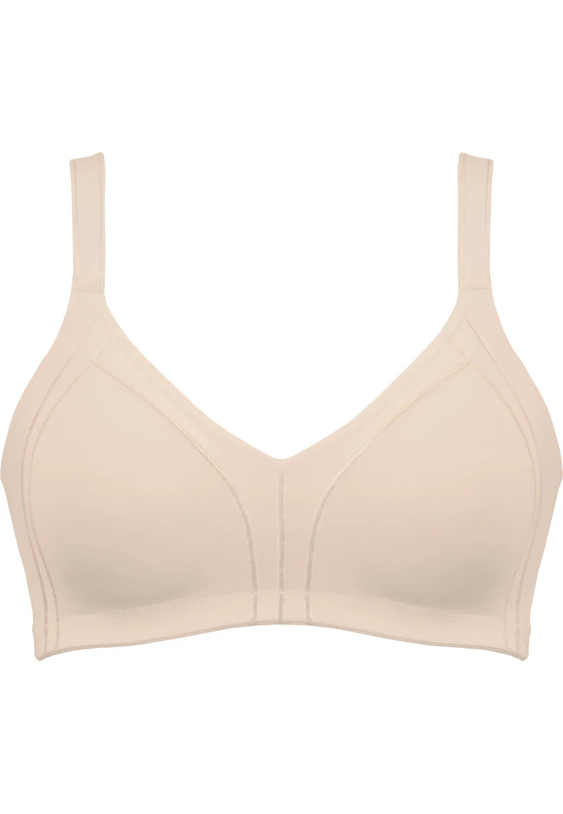 Сутиен с подплатени чаши без банели NATURANA 5632 - телесен