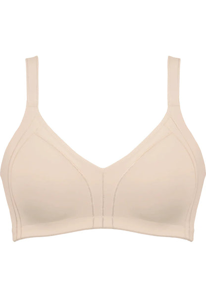Сутиен с подплатени чаши без банели NATURANA 5632 - телесен