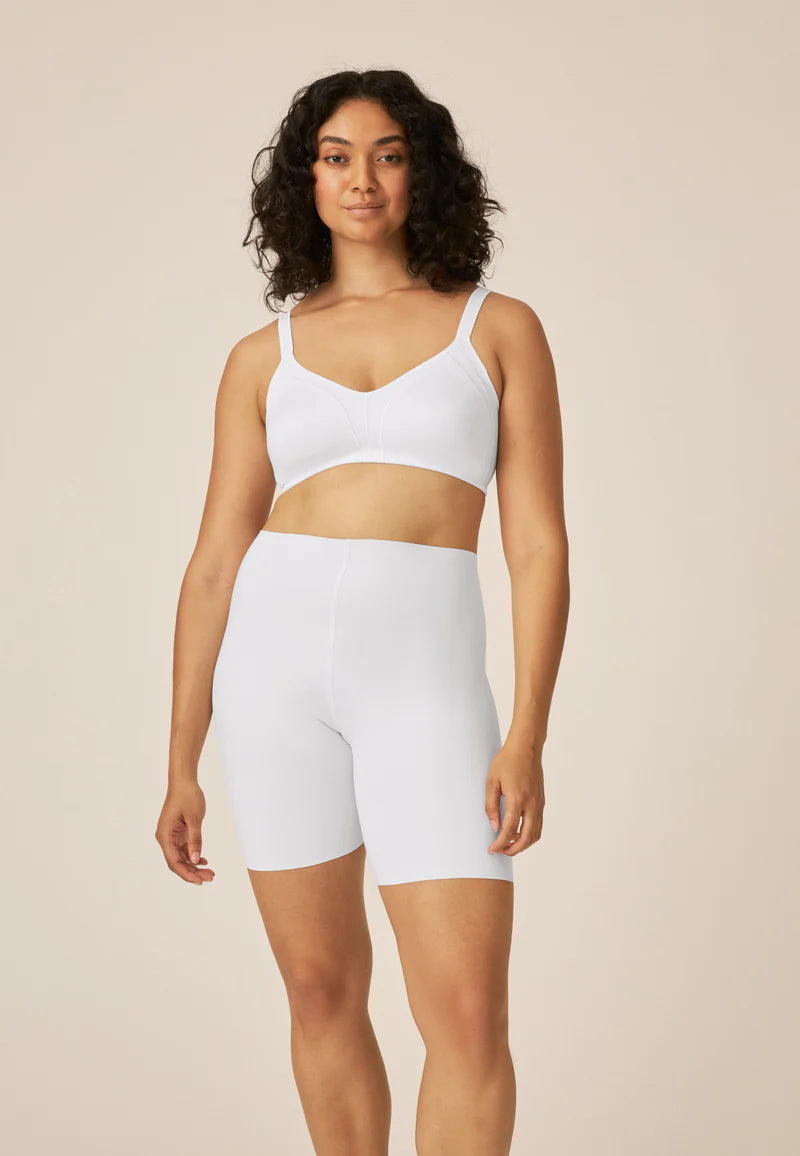 Сутиен с подплатени чаши без банели NATURANA 5632 - бяло