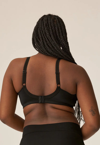 Сутиен с подплатени чаши без банели NATURANA 5632 - черно