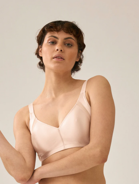 Сутиен с меки чаши без банели NATURANA 5662