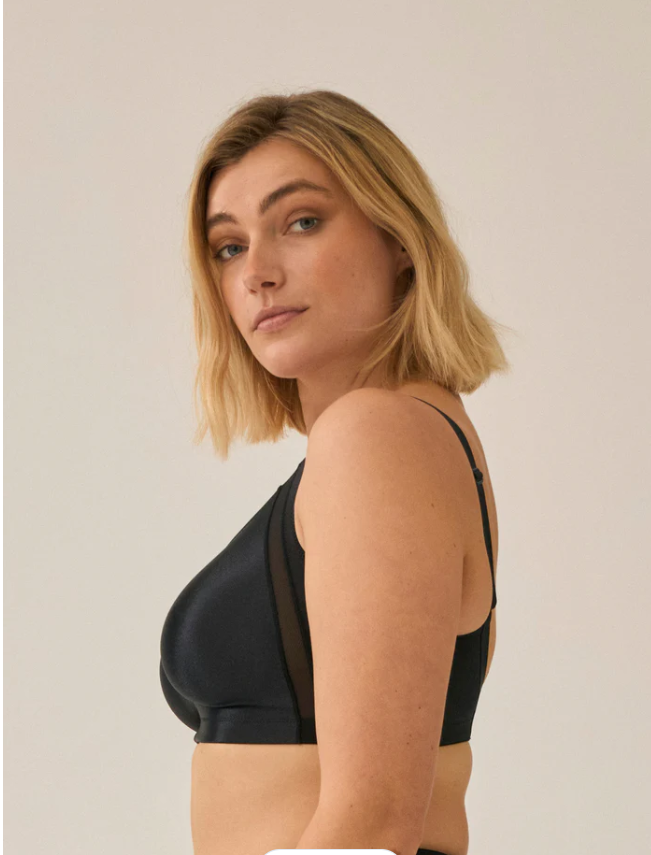 Сутиен с меки чаши без банели NATURANA 5662