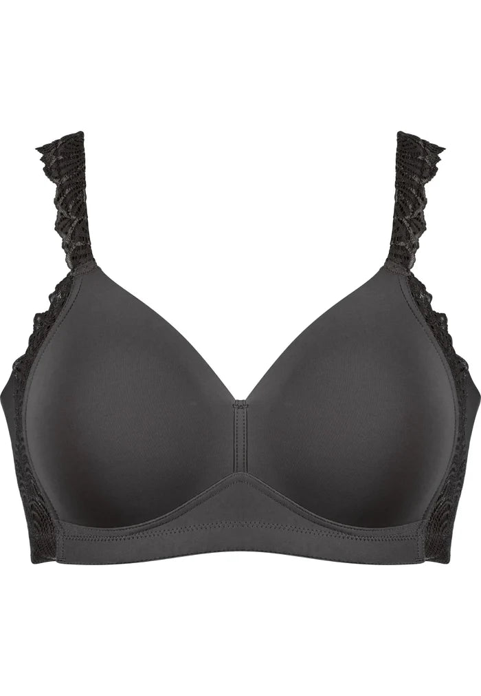 Сутиен с оформени чаши без банели NATURANA 5675 - черно