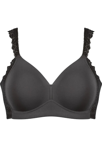 Сутиен с оформени чаши без банели NATURANA 5675 - черно