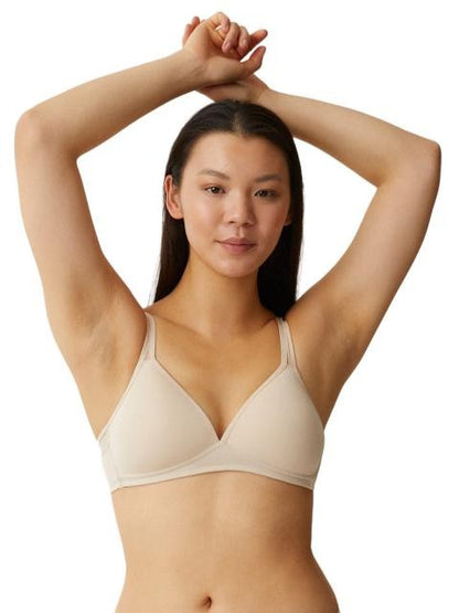 Сутиен с оформени чаши и без банели NATURANA 5757