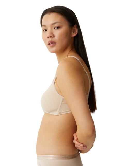 Сутиен с оформени чаши и без банели NATURANA 5757