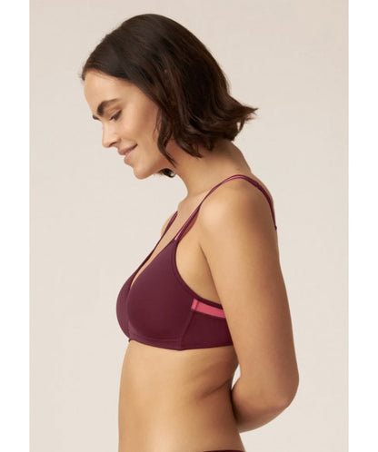 Сутиен с оформени чаши и без банели NATURANA 5757