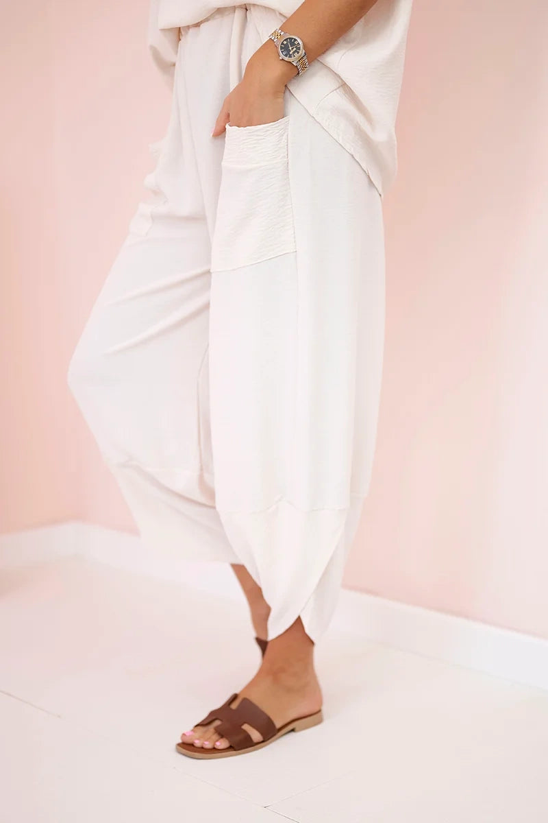 Комплект блуза от вискоза с панталон ART5920