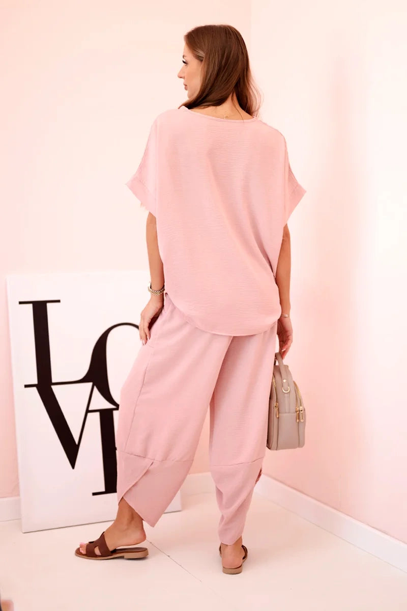 Комплект блуза от вискоза с панталон ART5920