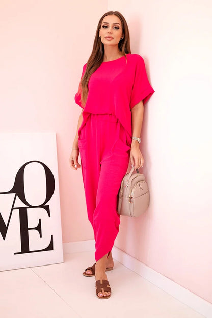 Комплект блуза от вискоза с панталон ART5920