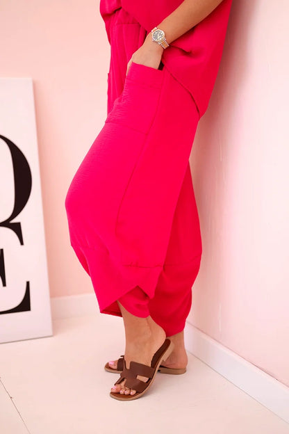 Комплект блуза от вискоза с панталон ART5920