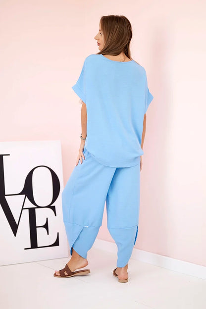 Комплект блуза от вискоза с панталон ART5920